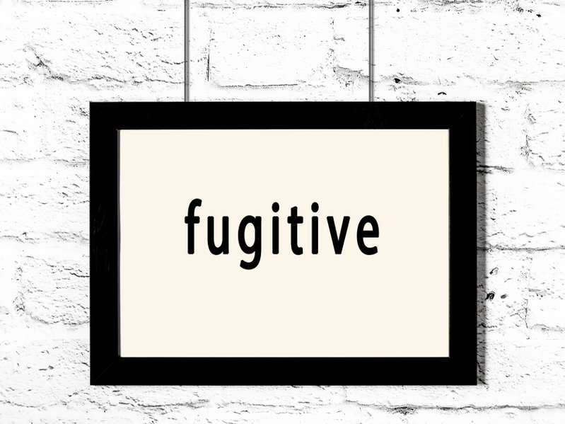 How Hard Is It to Be a Fugitive?